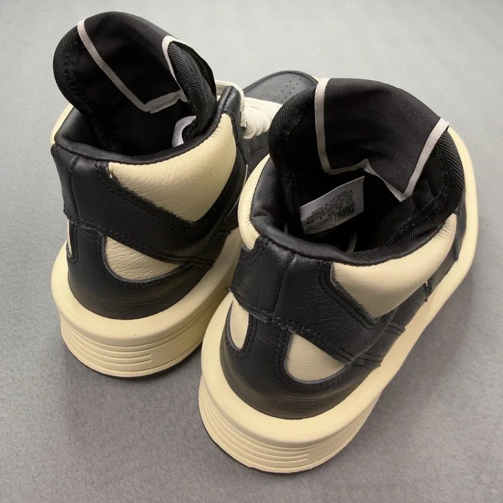 Converse Rick Owens DRKSHDW TURBOWPN Mid Black White Size 8 Womens A03945C